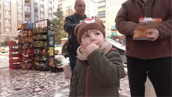 Konya'da Şivlilik geleneği yaşatılıyor- Kapı kapı dolaşan çocuklar hediyelerini topladı