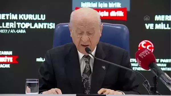 MHP Genel Başkanı Bahçeli, partisinin Kızılcahamam toplantısının kapanışında konuştu: (2)