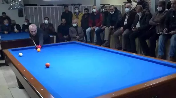 Diyarbakır'da 13 gün süren bilardo şampiyonasına 121 sporcu katıldı