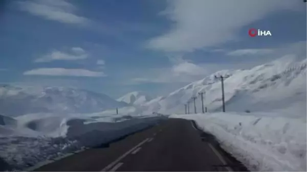 Tunceli'nin Ovacık ilçesi kara gömüldü