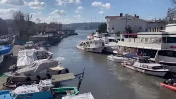 Göksu Deresi'nden akan çamur İstanbul Boğazı'nın rengini değiştirdi