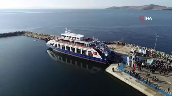 Erdek Marmara arası feribot sefer süresi 45 dakikaya düştü