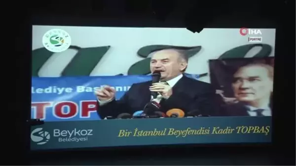 Kadir Topbaş vefatının birinci yılında Beykoz'da anıldı