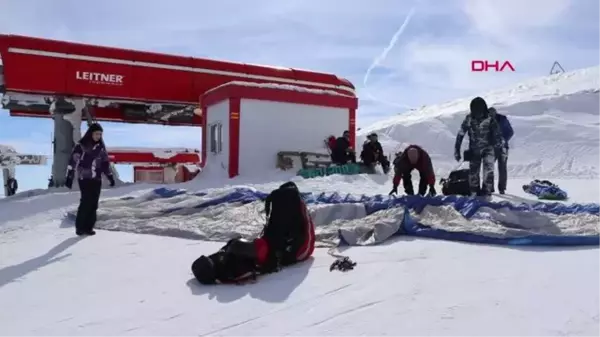 SPOR Yıldız Dağı'nda yamaç paraşütü etkinliği