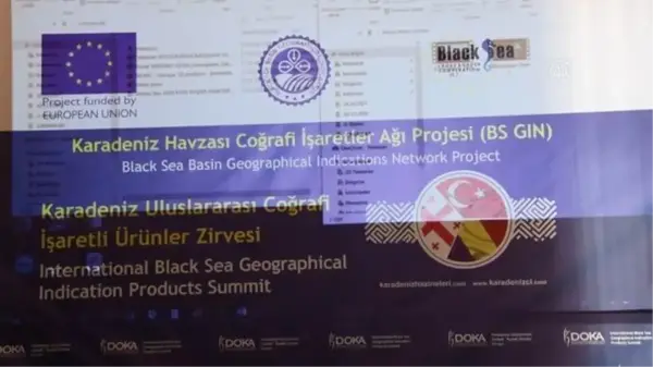 GÜMÜŞHANE - Uluslararası Karadeniz Coğrafi İşaretli Ürünler Zirvesi gerçekleştirildi