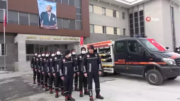 Son dakika haberleri... Polis Arama Kurtarma ekibi çığ ve sel felaketlerine hazır