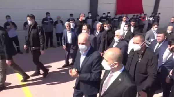 AK Parti Genel Başkanvekili Prof. Dr. Numan Kurtulmuş, fabrika açılışına katıldı