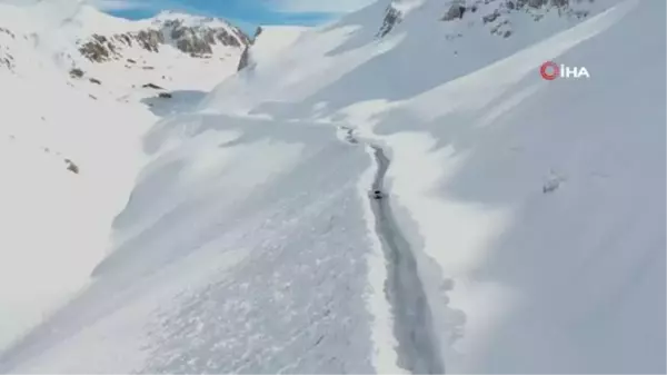 36 gündür kapalı Bahçesaray yolu ulaşıma açıldı