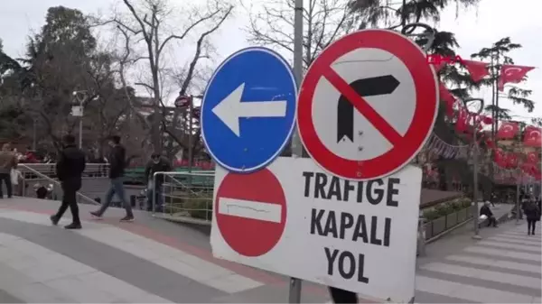 TRABZON'DA KAHRAMANMARAŞ CADDESİ YAYALAŞTIRILDI