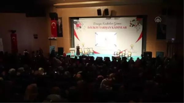 AK Parti'li Ayşe Keşir, Dünya Kadınlar Günü etkinliğinde konuştu