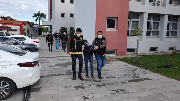 Dalından 4 ton portakal çalan 3 zanlı tutuklandı