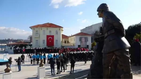 ÇANAKKALE DENİZ ZAFERİ'NİN 107'NCI YIL DÖNÜMÜ ETKİNLİKLERİ BAŞLADI; KUTSAL EMANETLER YOLA ÇIKTI