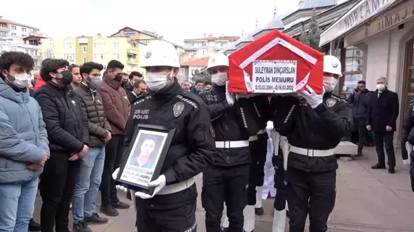 21 yaşındaki polis memuru toprağa verildi