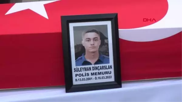 Son dakika haber! KAZA KURŞUNUYLA HAYATINI KAYBEDEN POLİS TOPRAĞA VERİLDİ