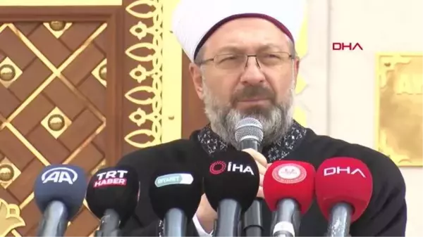 Diyanet İşleri Başkanı Erbaş, Ayşe Hatun Camisi'nin açılışını yaptı--