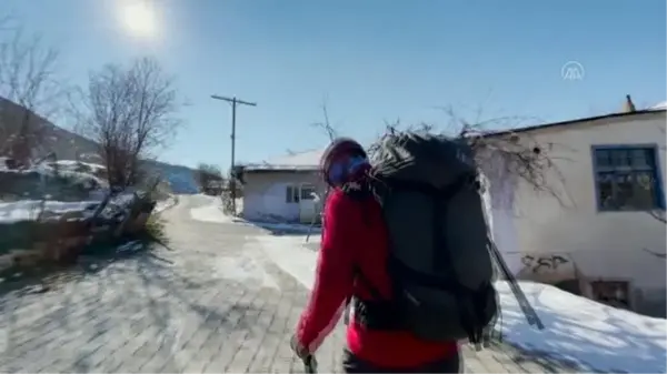 Tunceli'nin karla kaplı zirveleri trekking ve fotoğraf tutkunlarını ağırlıyor