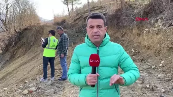 BARTIN'DA SERT GEÇEN KIŞTA 39 KÖYDE HEYELAN MEYDANA GELDİ