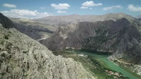 Erzincan'ın turistik Kemaliye ilçesi 