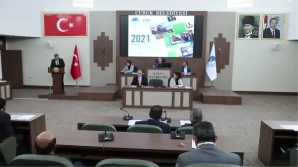 Çubuk Belediyesi'nin 2021 faaliyet raporu onaylandı