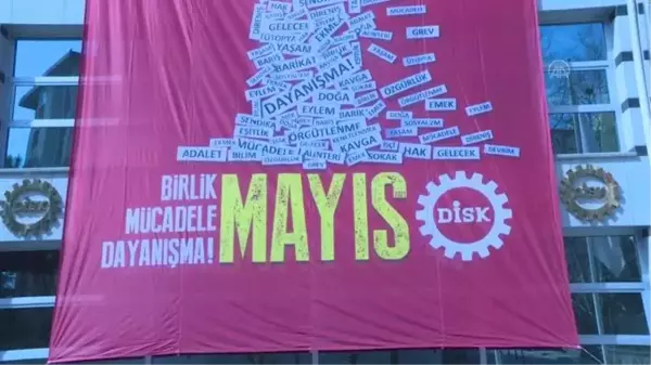 DİSK, KESK, TTB, TDB ve TMMMOB'dan ortak 1 Mayıs açıklaması