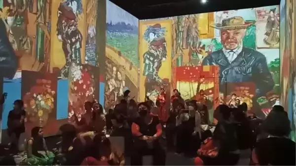 RIO DE JANEIRO - Brezilya'da dijital Van Gogh sergisi kapılarını ziyaretçilere açtı