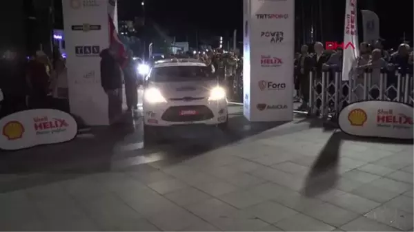 BODRUM'DA RALLİ HEYECANI SEREMONİYLE BAŞLADI