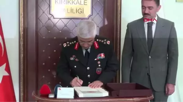 JANDARMA GENEL KOMUTANI ORGENERAL ÇETİN, KIRIKKALE'DE