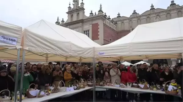 Polonya'da Katolik Hristiyanların Paskalya hazırlığı