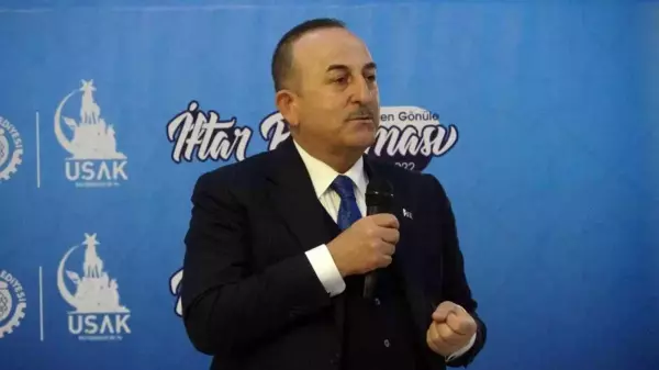 Bakan Çavuşoğlu: 