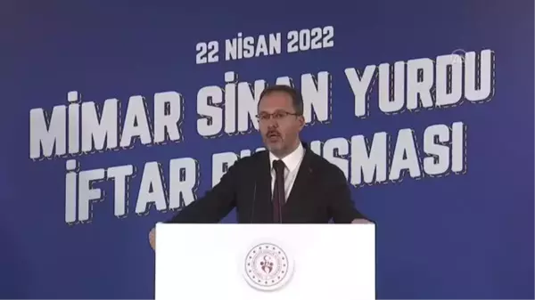 Bakan Kasapoğlu: 