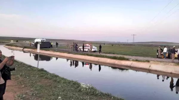 Kilis'te otomobil sulama kanalına uçtu: 4 ölü, 3 yaralı