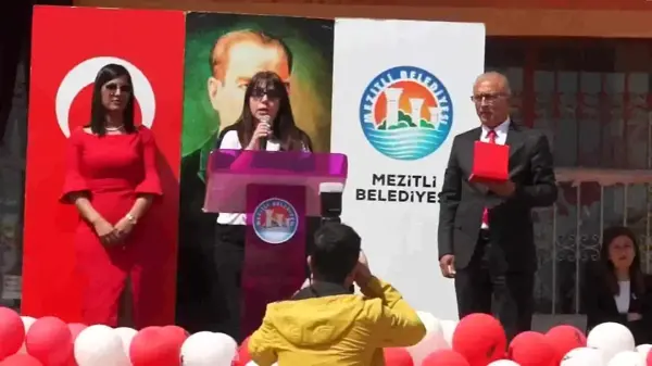 Mezitli'de 23 Nisan Coşkusu Tepeköy'den Başladı