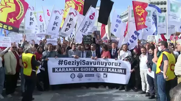 Gezi Davası Kararları Ankara'da Protesto Edildi: 