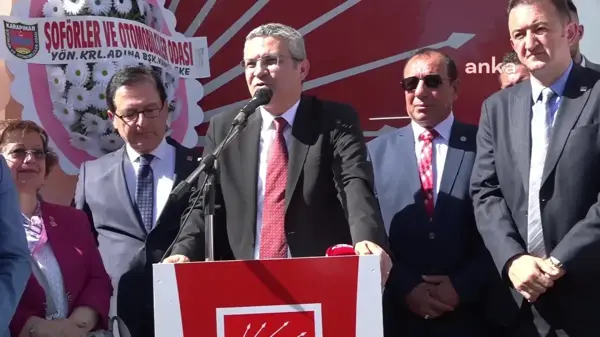 CHP Genel Başkan Yardımcısı Salıcı: 