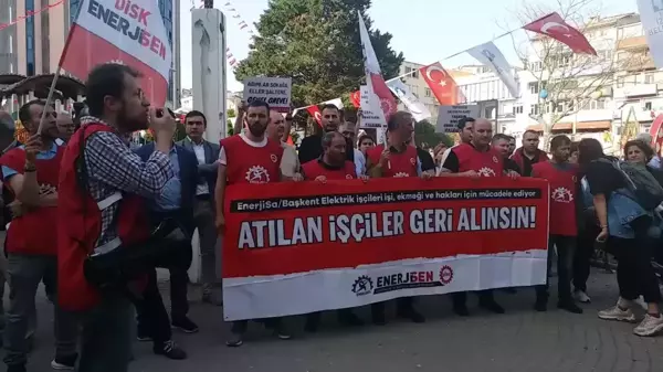 İşten Atılan Enerji İşçileri Kocaeli'nde: 