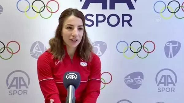 Avrupa şampiyonu milli güreşçi Evin Demirhan Yavuz'un gözü olimpiyatta