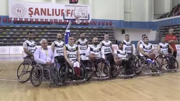 Şanlıurfa engelli basketbolunda play-off hedefliyor