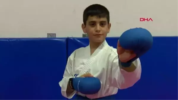 SPOR Annesi istedi, Abdülkerim karate şampiyonu oldu