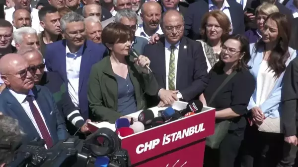 CHP Heyeti, Atatürk Havalimanı'nda.