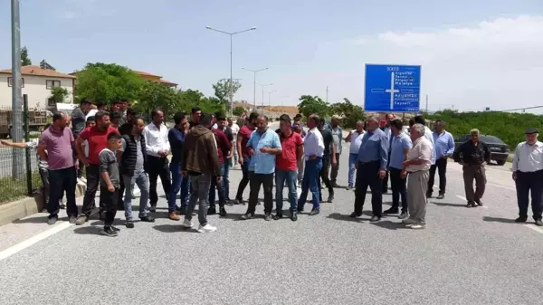 Malatya'da EDS talebi yol kapattırdı