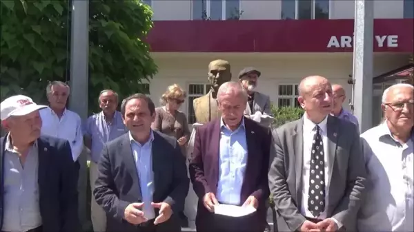 CHP'nin Köy Enstitülerini Ziyaret Programının 12'ncisi Arifiye Köy Entitüsü'ne Yapıldı