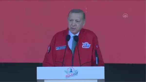 Cumhurbaşkanı Erdoğan, TEKNOFEST Azerbaycan'ın Seçkin Gözlemci Günü'nde konuştu: (2)