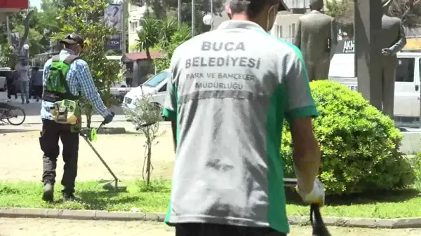 Buca'nın Parkları Yaza Hazırlanıyor