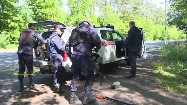 Ukrayna'da sivillerin korkulu rüyası mayınlar temizleniyor