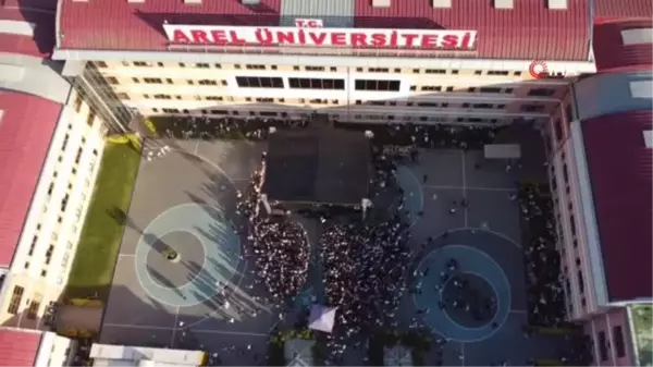 İstanbul Arel Üniversitesi bahar şenliğinde renkli görüntülere ev sahipliği yaptı