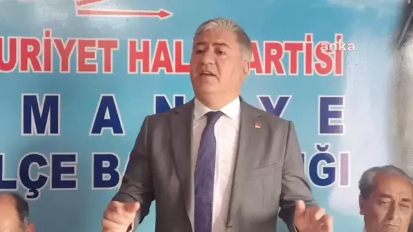 CHP'li Emir, Osmaniye'de: 