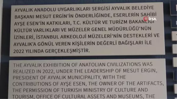 Ayvalık'ta Anadolu Uygarlıkları Müzesi'ne görkemli açılış