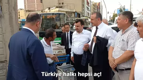 Batmanlı İşportacı: Üç Gündür Siftah Yapmadım, Cumhurbaşkanı Erdoğan'a Oy Verdim Bir Daha Mümkün Değil