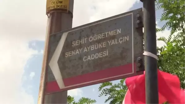 Aybüke öğretmen, şehit düştüğü yerde ve görev yaptığı okulda anıldı