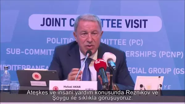 Bakan Akar'dan, NATO Parlamenter Asamblesi Toplantısında Yunan Parlamentere Tepki: 